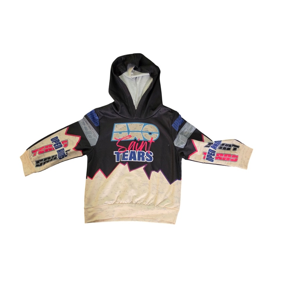 Kids Racing Hoodie Size 2-3Y‎ Polyester Pullover Sweatshirt